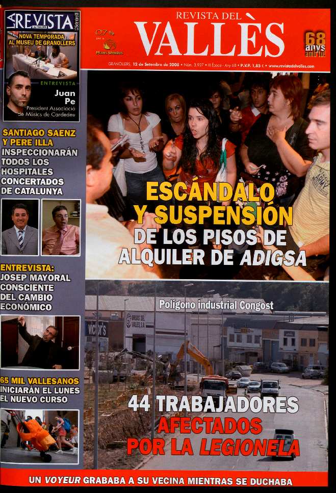Revista del Vallès, 12/9/2008 [Issue]