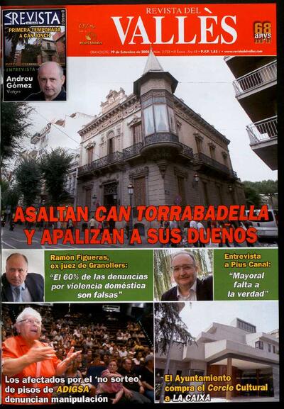 Revista del Vallès, 19/9/2008 [Issue]