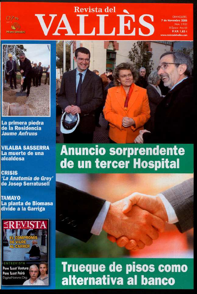 Revista del Vallès, 7/11/2008 [Issue]