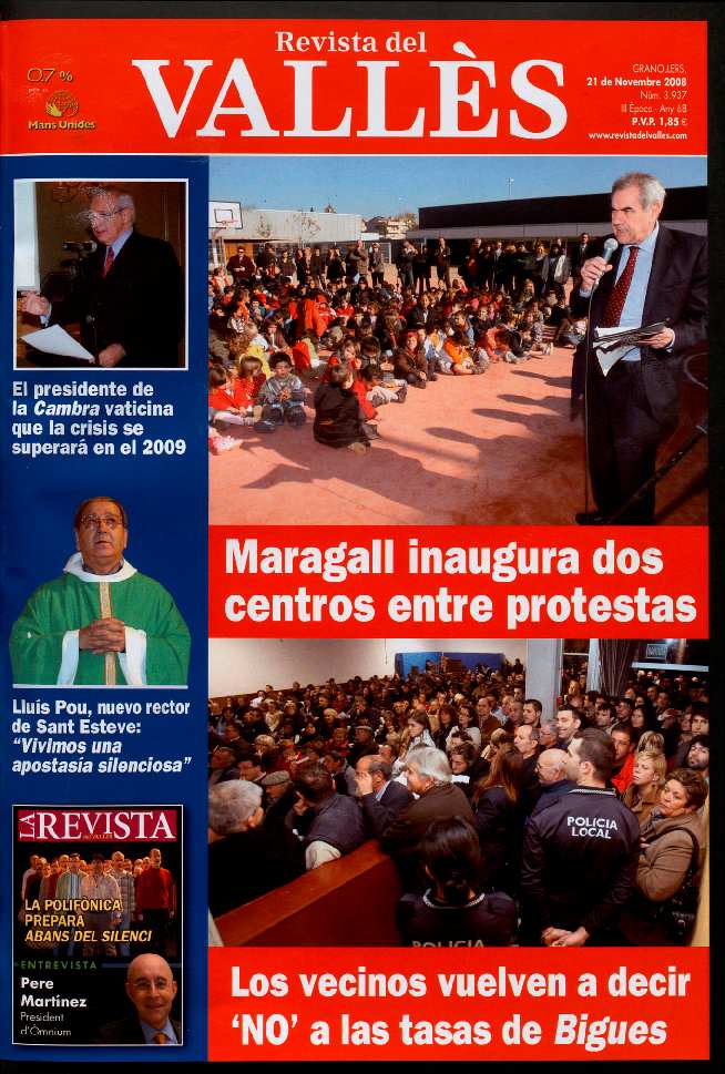Revista del Vallès, 21/11/2008 [Ejemplar]