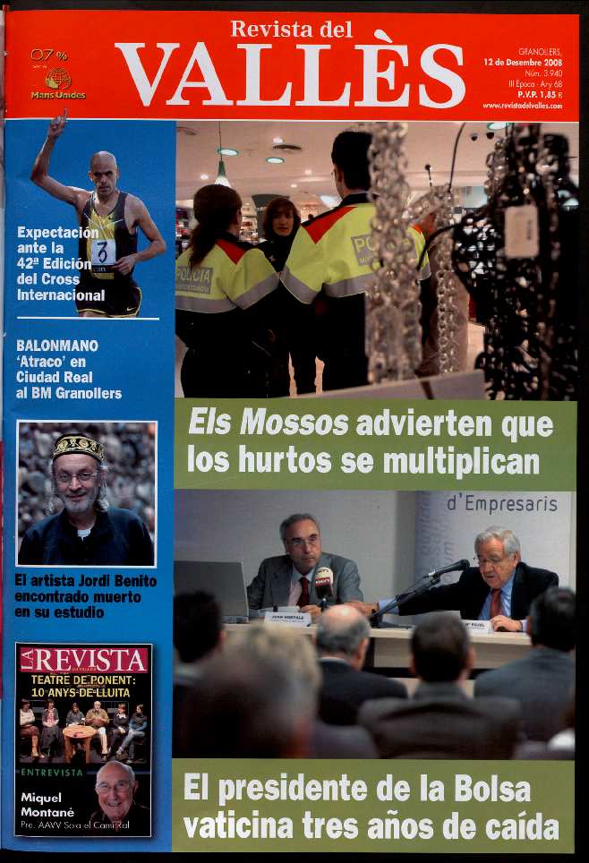 Revista del Vallès, 12/12/2008 [Issue]