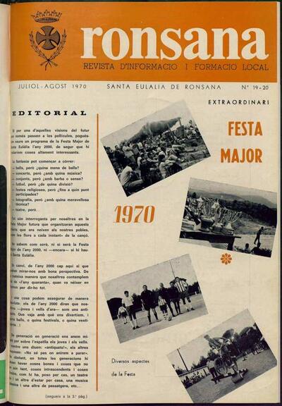 Ronçana, 1/7/1970 [Issue]