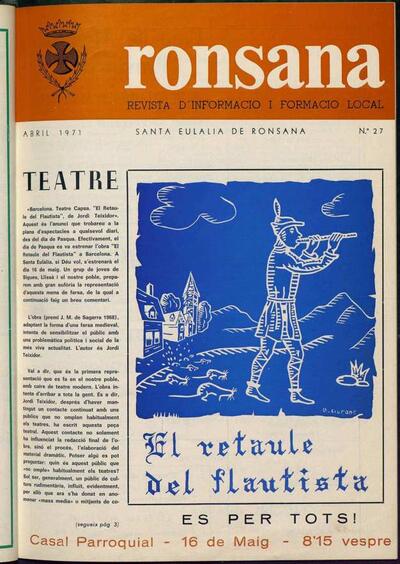Ronçana, 1/4/1971 [Issue]