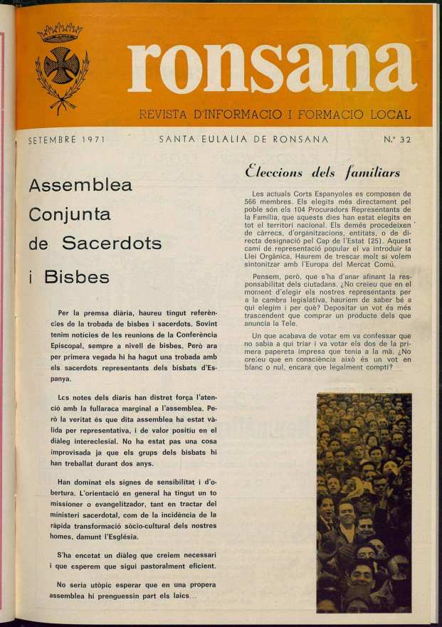 Ronçana, 1/9/1971 [Issue]