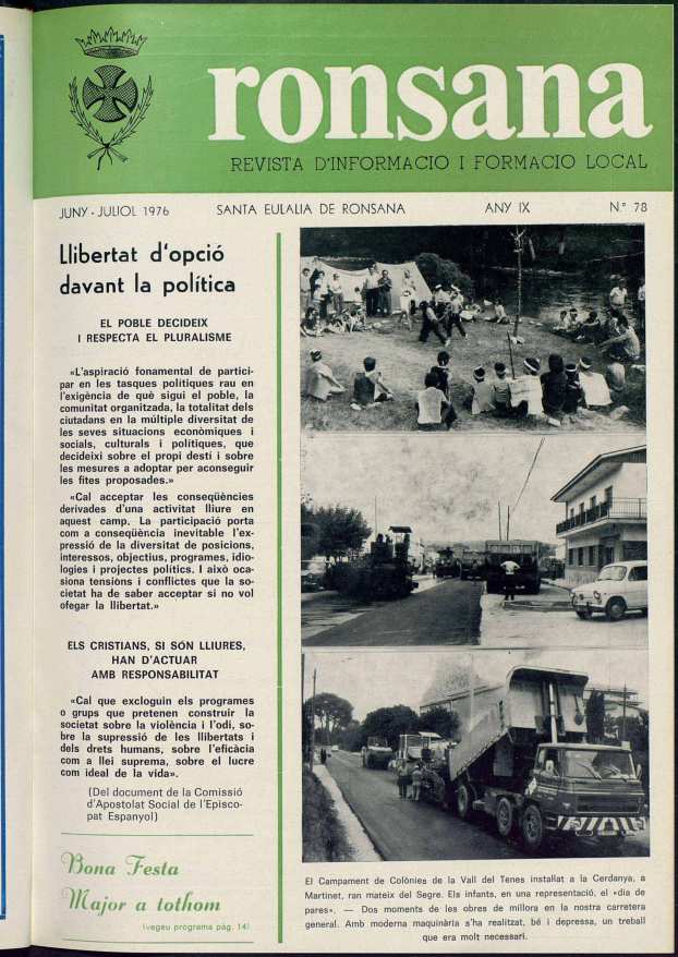 Ronçana, 1/6/1976 [Issue]