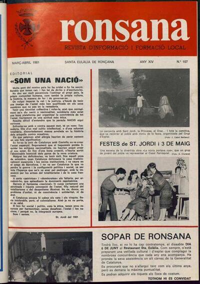 Ronçana, 1/3/1981 [Exemplar]