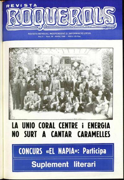 Roquerols, 1/3/1988 [Ejemplar]
