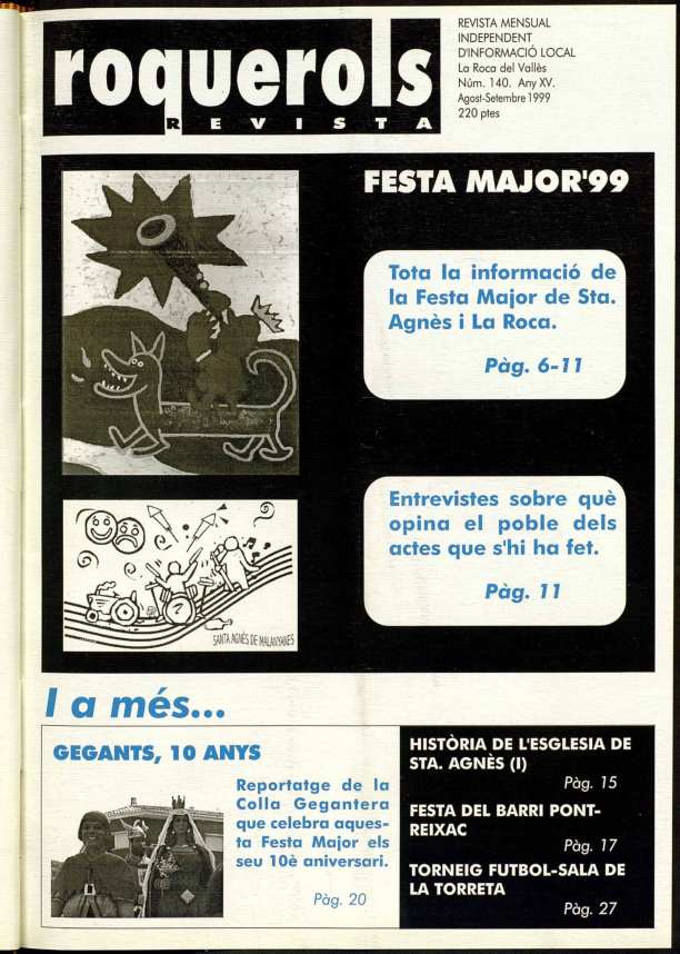 Roquerols, 1/9/1999 [Issue]