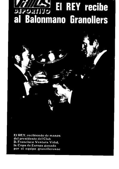 Vallés, 9/11/1976, Vallés Deportivo [Issue]