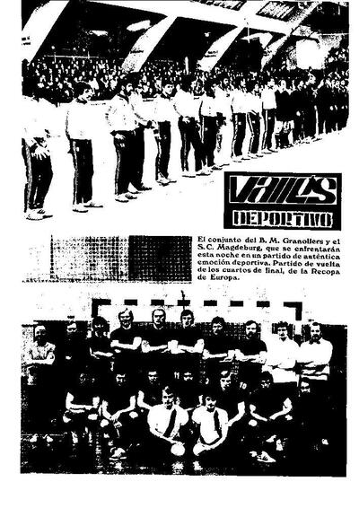 Vallés, 8/2/1977, Vallés Deportivo [Issue]