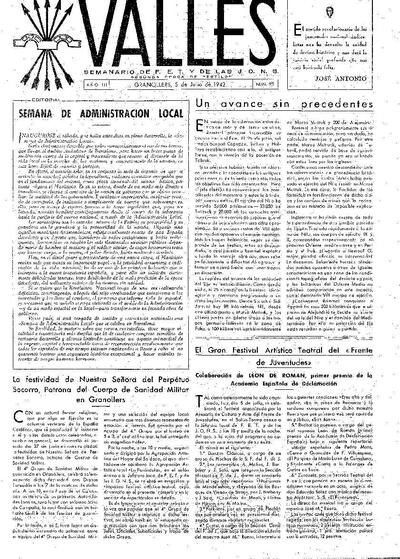 Vallés, 5/7/1942 [Issue]