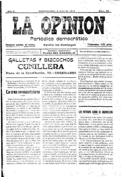 La Opinión , 6/7/1913 [Ejemplar]