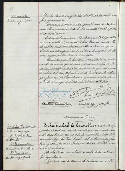 Actes de la Comissió Municipal Permanent, 10/9/1925, Sessió ordinària [Minutes]