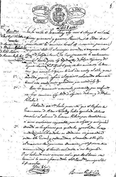 Actes del Ple Municipal, 1/1/1844, Diligència [Acta]