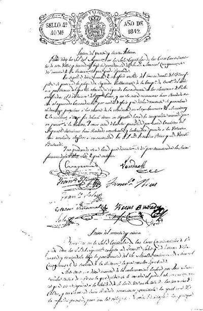 Actes del Ple Municipal, 25/2/1842, Sessió ordinària [Minutes]