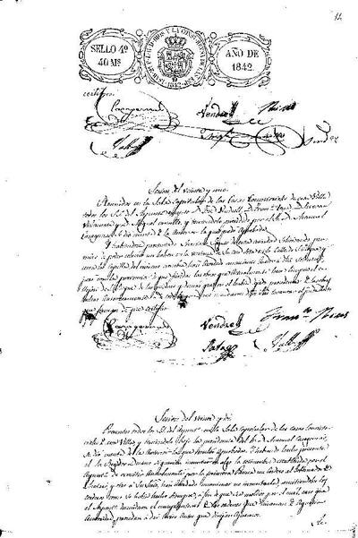 Actes del Ple Municipal, 21/3/1842, Sessió ordinària [Minutes]
