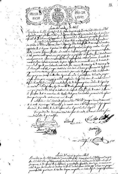 Actes del Ple Municipal, 25/4/1842, Sessió ordinària [Minutes]