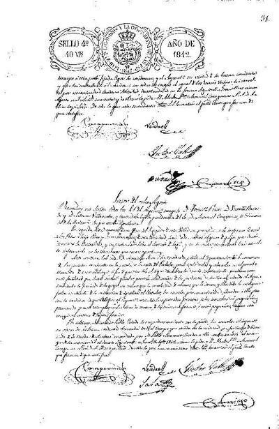 Actes del Ple Municipal, 8/8/1842, Sessió ordinària [Acta]