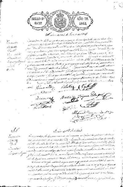 Actes del Ple Municipal, 7/1/1843, Sessió ordinària [Minutes]