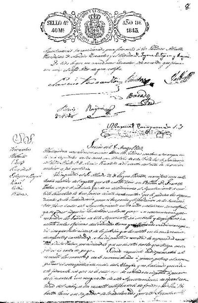 Actes del Ple Municipal, 8/3/1843, Sessió ordinària [Minutes]