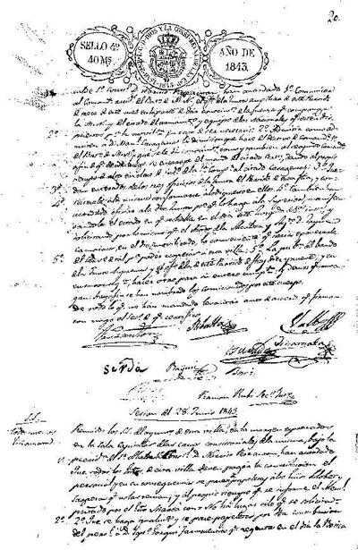 Actes del Ple Municipal, 28/6/1843, Sessió ordinària [Acta]