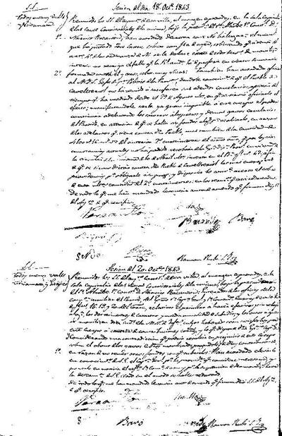 Actes del Ple Municipal, 18/10/1843, Sessió ordinària [Acta]