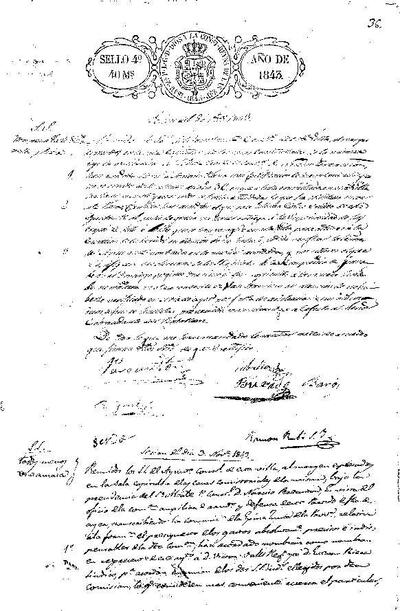Actes del Ple Municipal, 30/10/1843, Sessió ordinària [Acta]