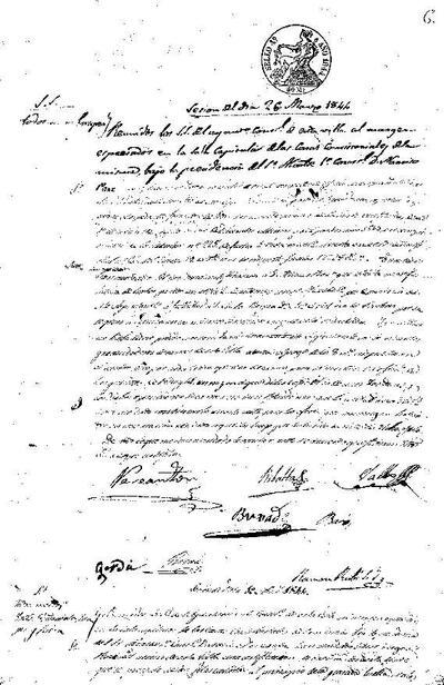 Actes del Ple Municipal, 1/4/1844, Sessió ordinària [Acta]