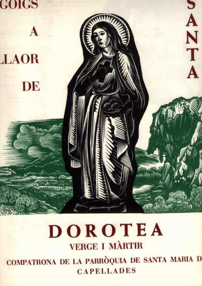 Dorotea, Goigs a llaor de Santa [Document]