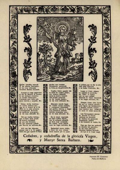 Bàrbara, Cofadres y cofadressas de la Gloriosa Virgen y Martyr Santa [Document]