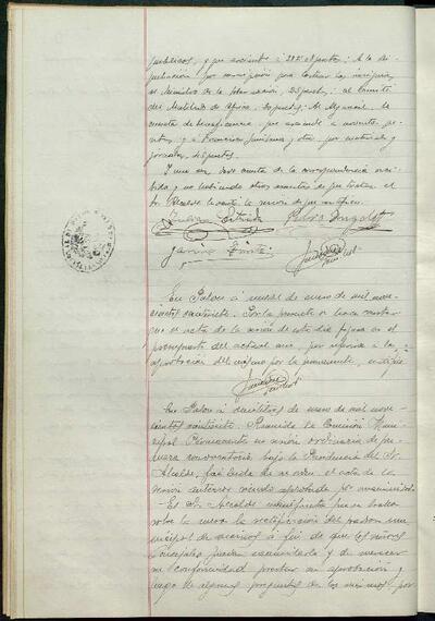 1.1. Òrgans bàsics de govern: Actes de la Comissió Municipal Permanent de Palou, 9/1/1927, Diligència [Minutes]