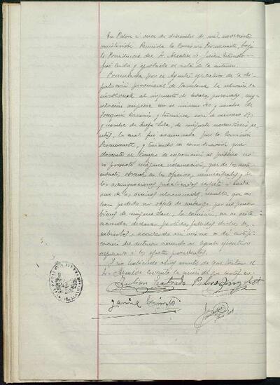 1.1. Òrgans bàsics de govern: Actes de la Comissió Municipal Permanent de Palou, 11/12/1927, Sessió ordinària [Minutes]