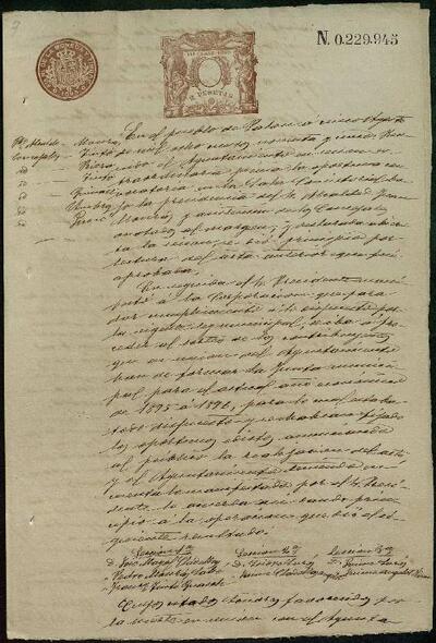 1.1. Òrgans bàsics de govern: Actes del Ple Municipal de Palou, 5/8/1895, Sessió ordinària [Minutes]