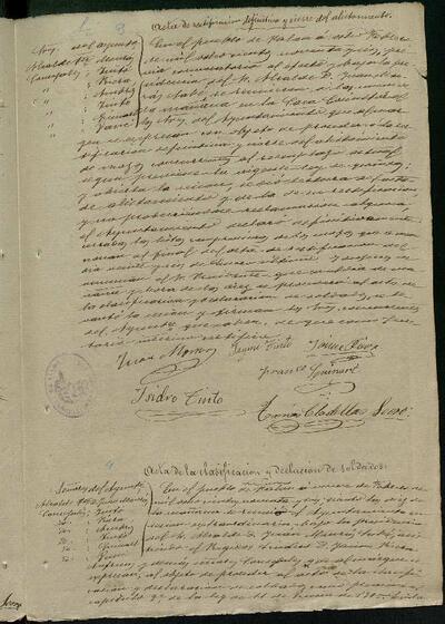 1.1. Òrgans bàsics de govern: Actes del Ple Municipal de Palou, 8/2/1896, Sessió ordinària [Minutes]