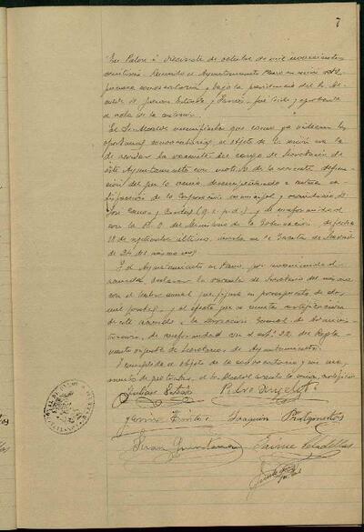 1.1. Òrgans bàsics de govern: Actes del Ple Municipal de Palou, 17/10/1926, Sessió ordinària [Minutes]