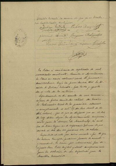 1.1. Òrgans bàsics de govern: Actes del Ple Municipal de Palou, 25/9/1927, Sessió ordinària [Minutes]