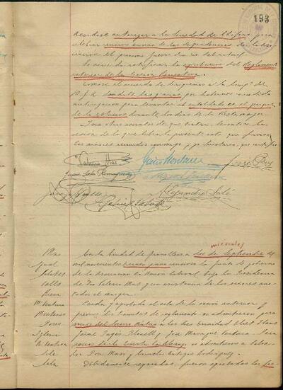 Actes de la Junta de La Unió Liberal, 2/9/1931, Sessió ordinària [Minutes]