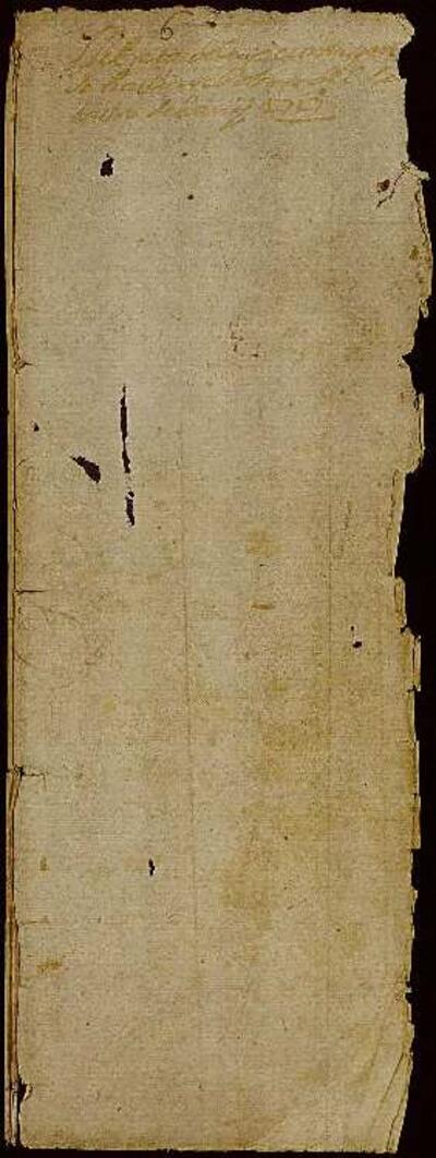 Llibreta que conté les quantitats que s'han de pagar per un trimestre del cadastre de 1717&#13; [Document]