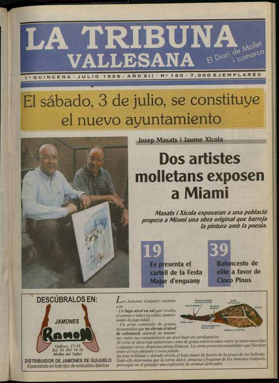 La tribuna vallesana, 1/7/1999 [Ejemplar]