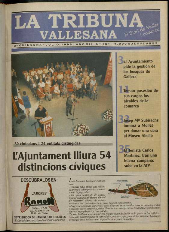 La tribuna vallesana, 2/7/1999 [Issue]