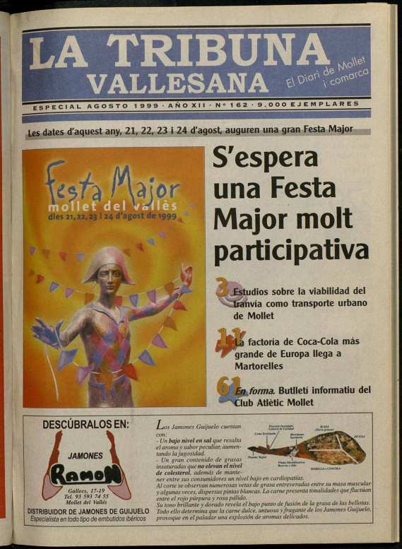 La tribuna vallesana, 1/8/1999 [Issue]