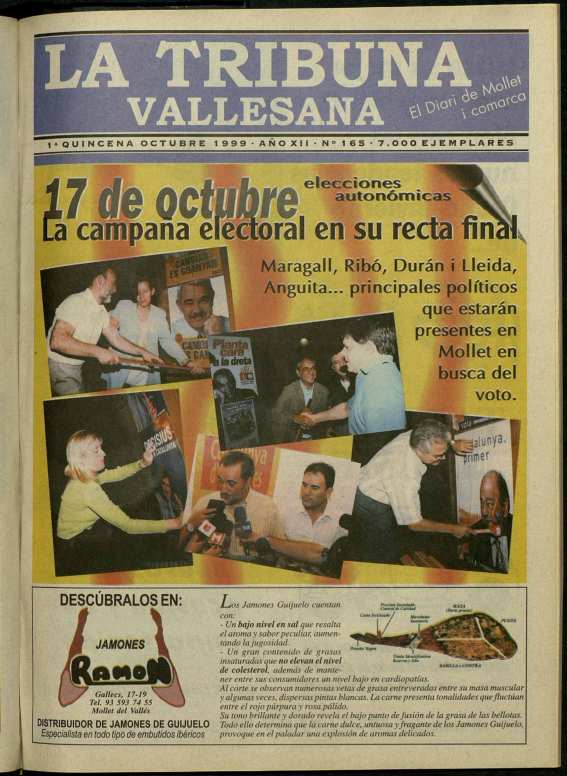 La tribuna vallesana, 1/10/1999 [Issue]