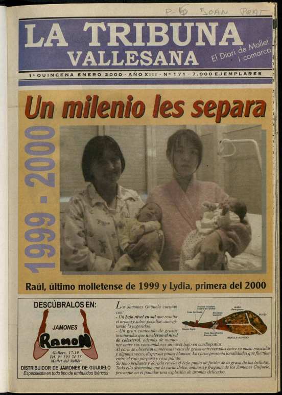 La tribuna vallesana, 1/1/2000 [Issue]