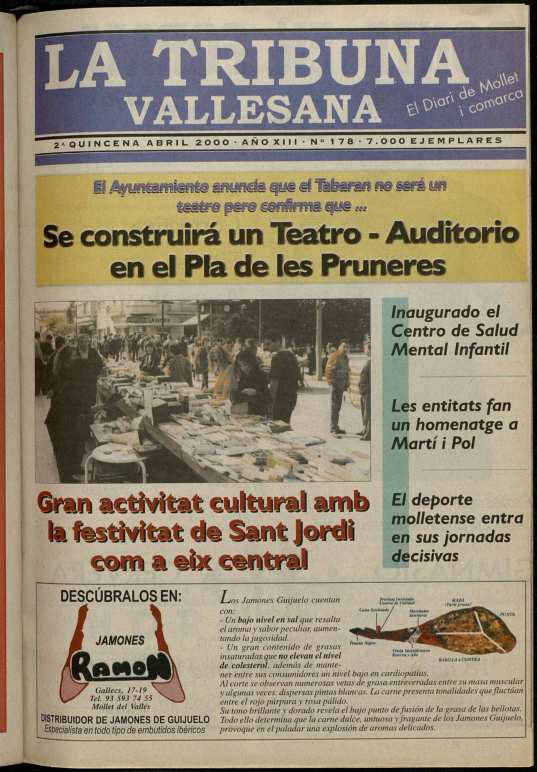 La tribuna vallesana, 2/4/2000 [Issue]