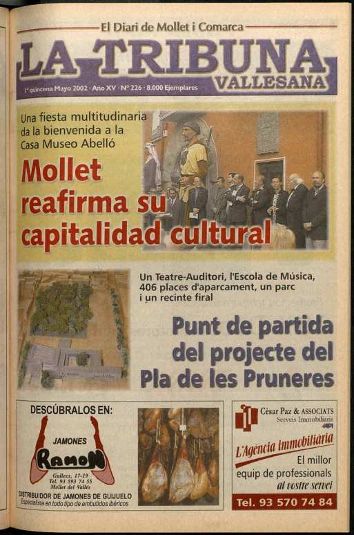 La tribuna vallesana, 1/5/2002 [Issue]