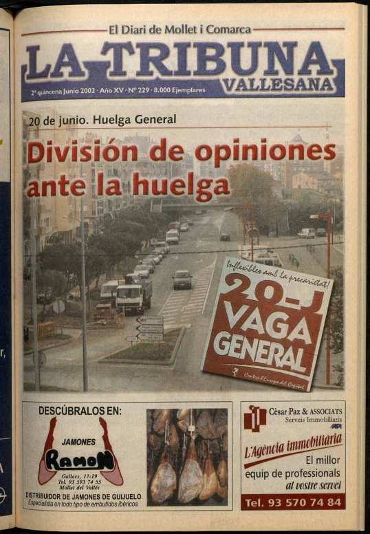 La tribuna vallesana, 2/6/2002 [Issue]