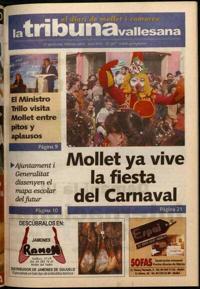 La tribuna vallesana, 2/2/2004 [Issue]