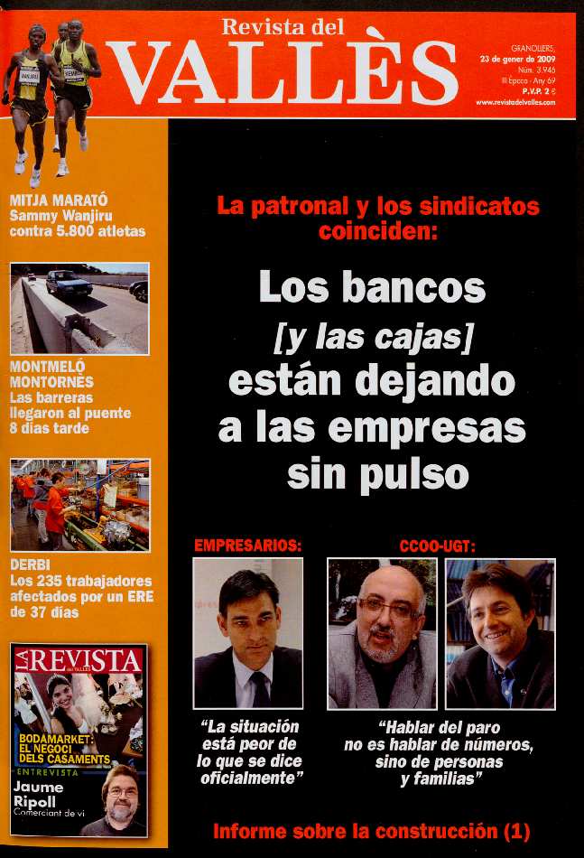 Revista del Vallès, 23/1/2009 [Issue]