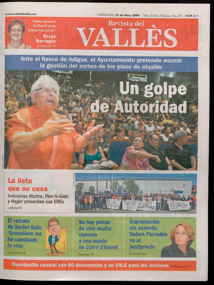 Revista del Vallès, 27/3/2009 [Issue]