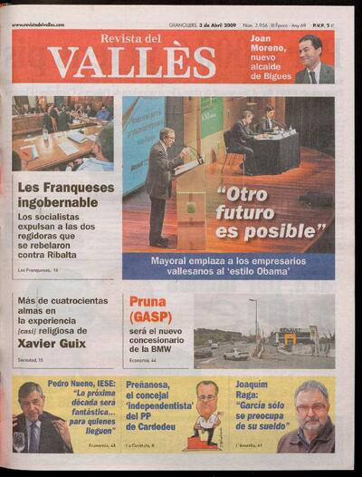 Revista del Vallès, 3/4/2009 [Issue]